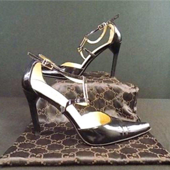 Gucci 101 0452 Pointed Toe 4" Heels, Size:7.5